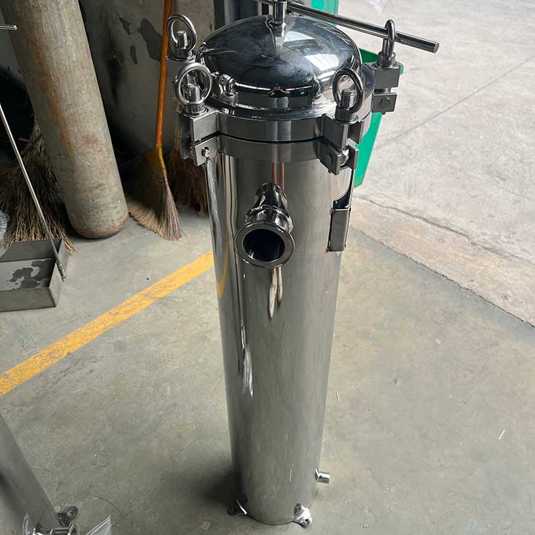 華豫供應進出口徑DN50多袋式過濾器 不銹鋼材質(zhì)